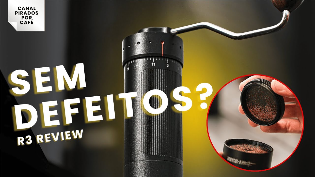 Review Completo do Moedor Manual de Café da MHW-3Bomber Modelo Blade R3