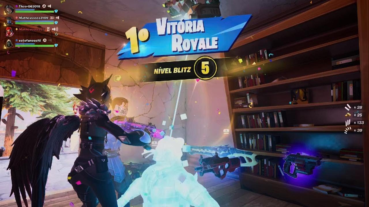 Fortnite Vencendo no Blitz Royale!
