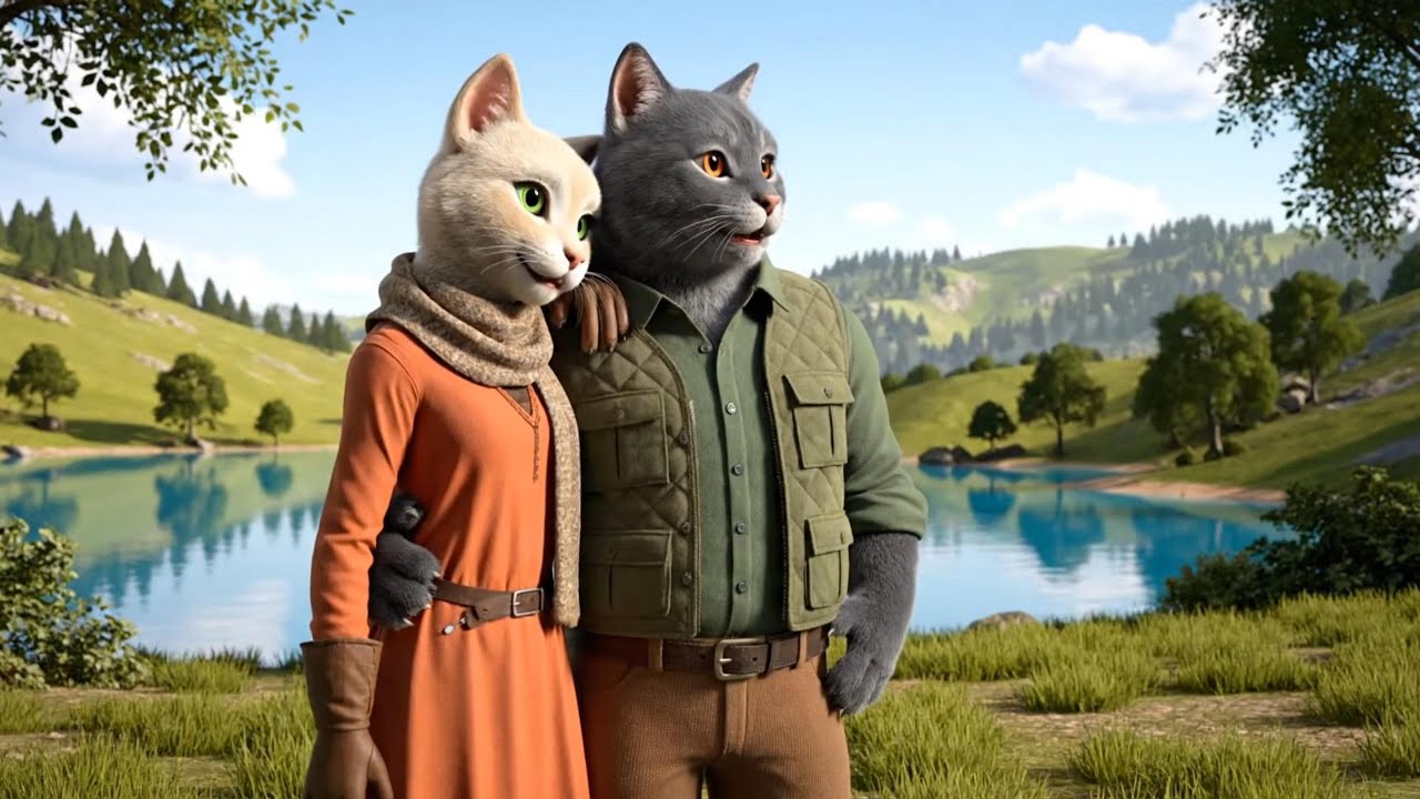 The Ultimate Cat Human Moments: You Won't Believe Your Eyes! - The picnic