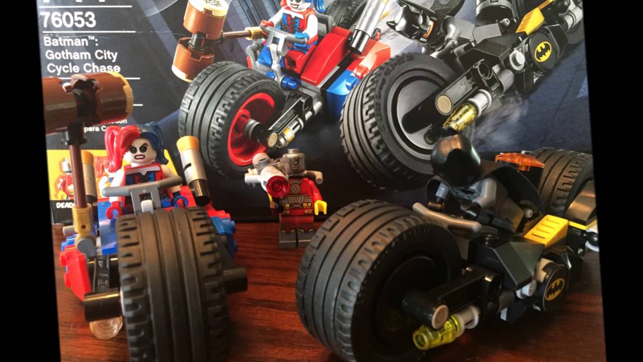 LEGO BATMAN: GOTHAM CITY CYCLE CHASE FAST BUILD SET 76053