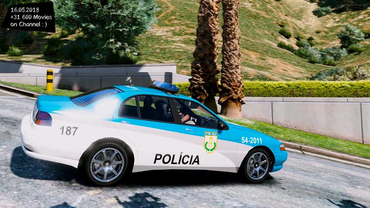 Brazilian Police Forces - Lore Friendly Pack Test Drive GTA V _REVIEW