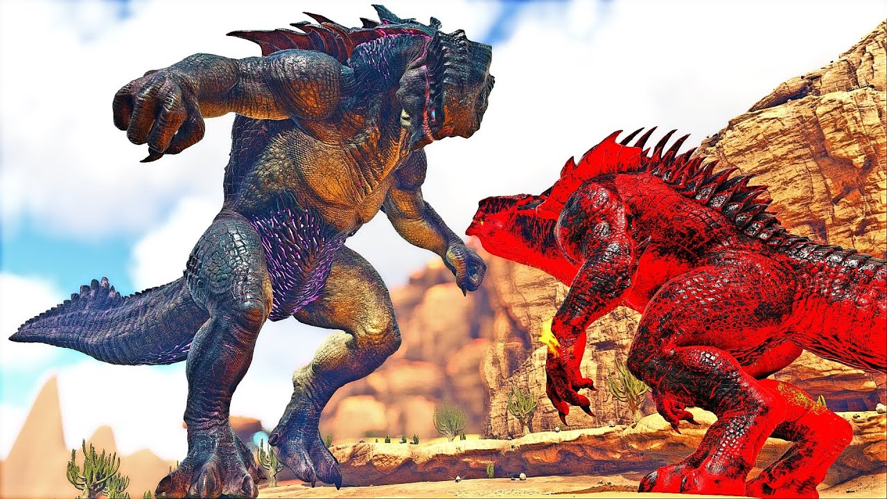 É O FIM? Soltei o FIRE COLOSSUS KING TITAN Na Fortaleza dos Rivais! ARK ULTRA MODS (DINOSSAUROS)