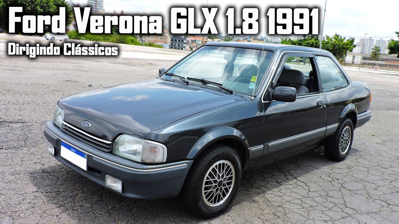 Ford Verona GLX 1.8 1991 - Dirigindo Clássicos