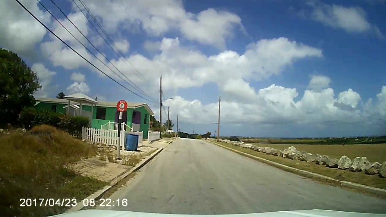 Driving In Barbados - Country Run   April 2017