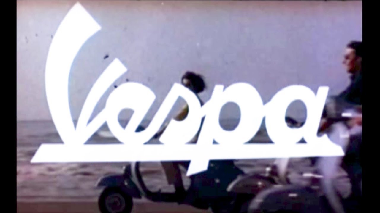Подборка винтажных рекламных роликов Vespa
