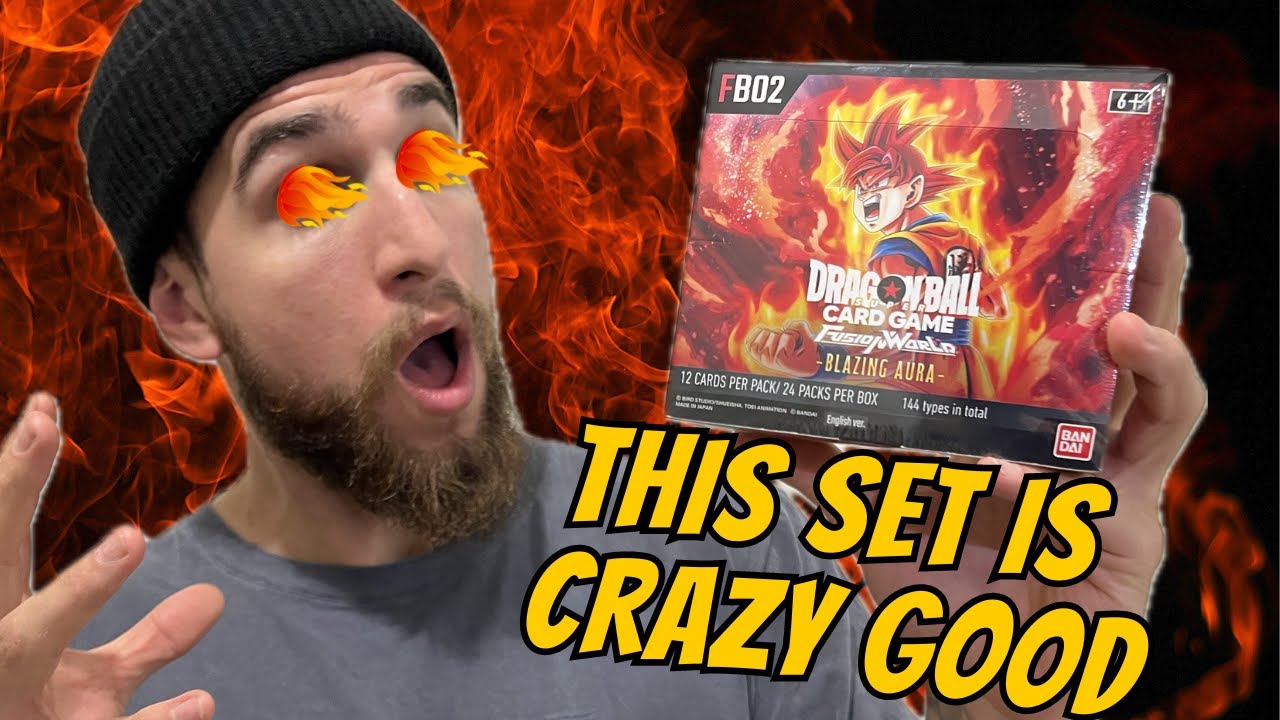 BRAND NEW Dragon Ball Super BLAZING AURA is FIRE