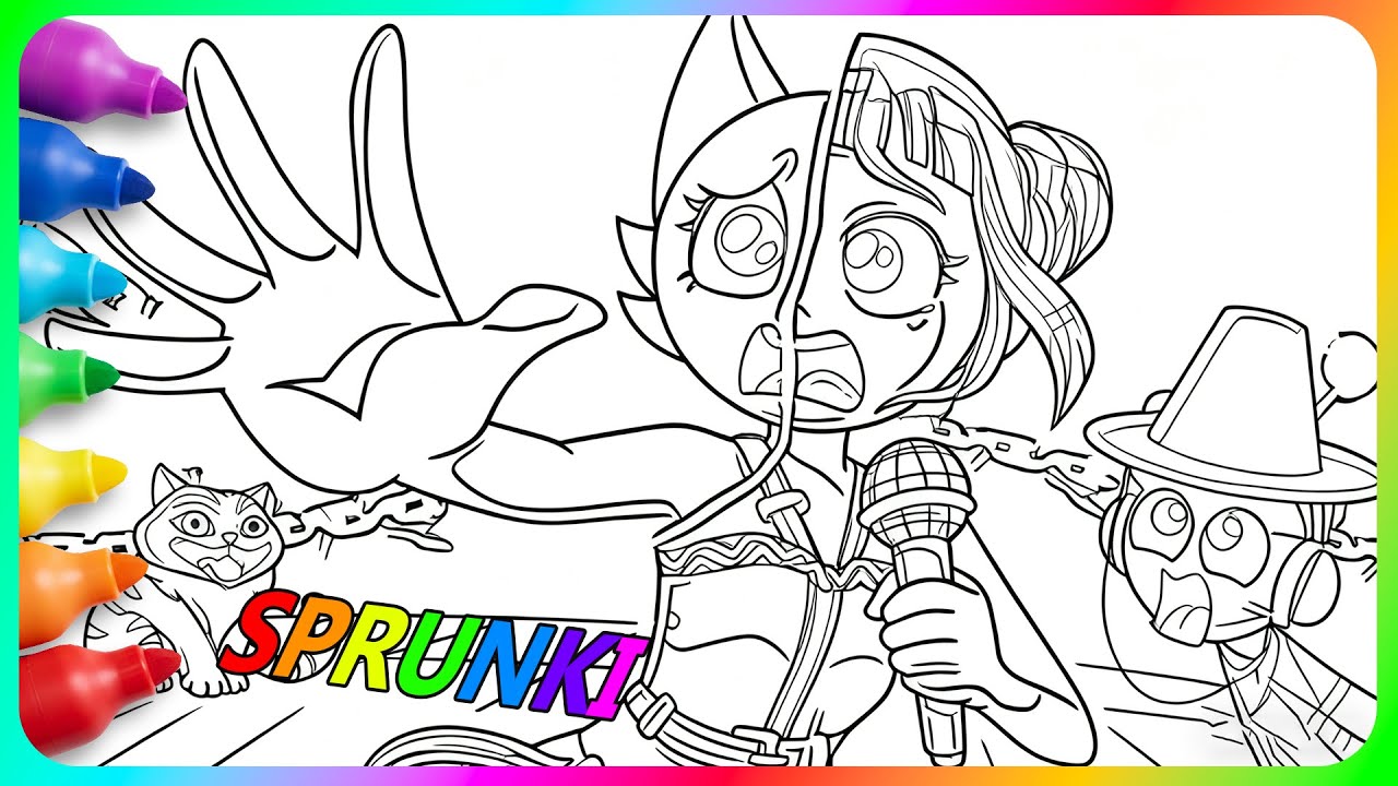 Sing It Out Loud, Incredibox Edition 🎤🎶 Unleashing the Power of Music! ✨🎨#coloring #art #drawing
