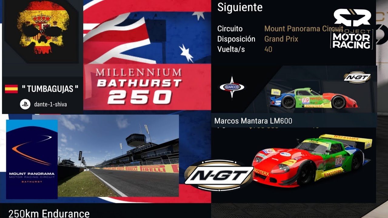 PMR N-GT Resistencia   Bathurst 40laps