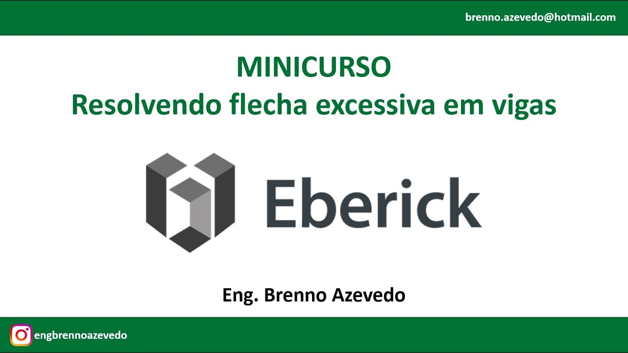 059 Minicurso Eberick - Resolvendo flecha excessiva em vigas