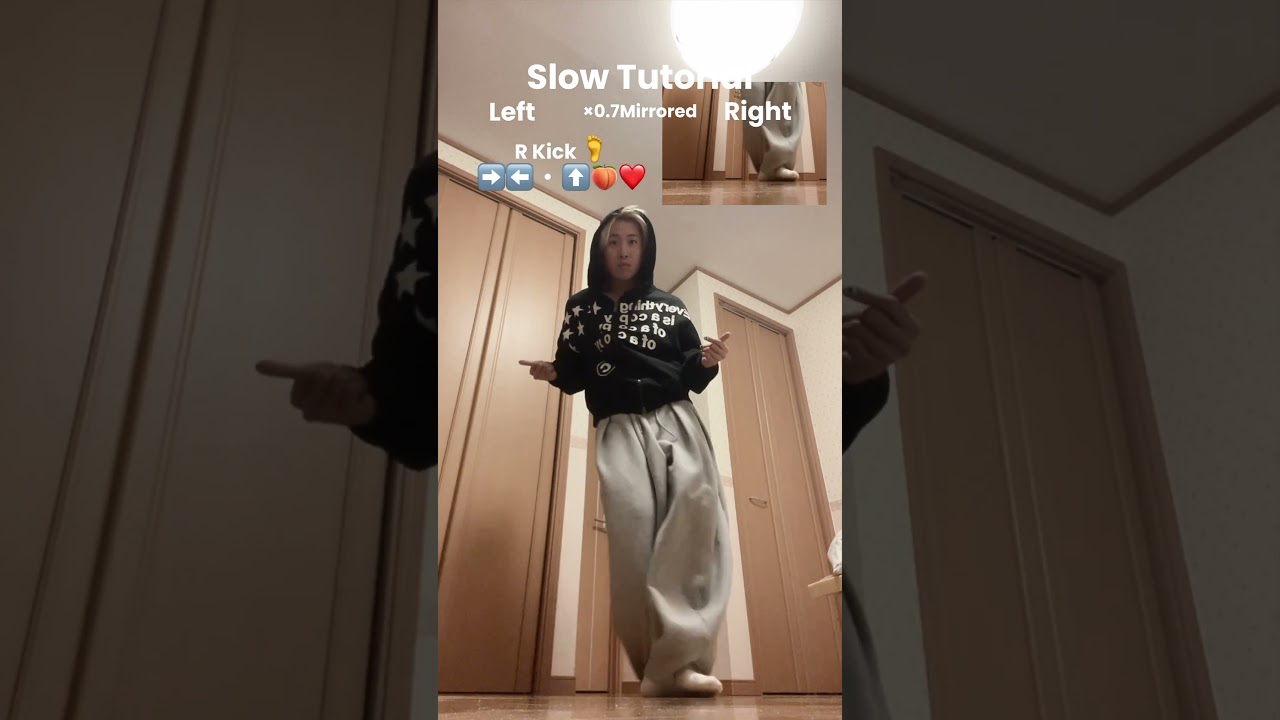Slow & Mirrored Dance Tutorial🔥
