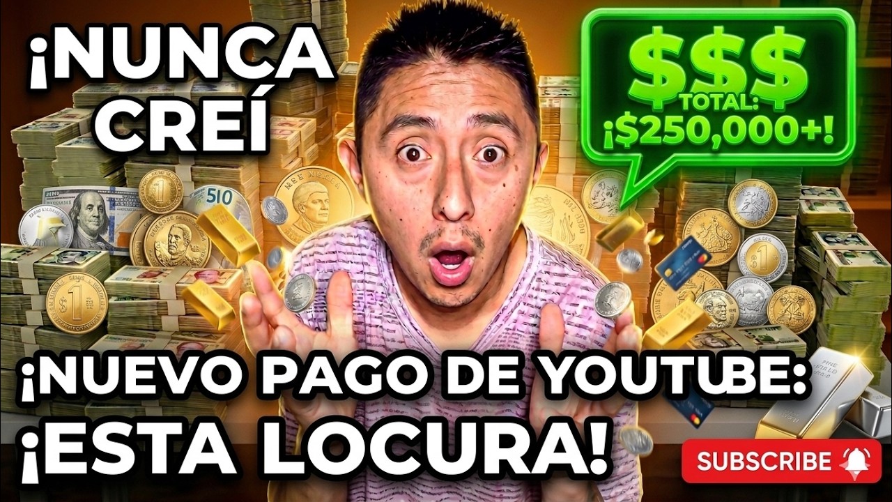Lo que GANÉ 🤑 ¿Se puede VIVIR de YOUTUBE?