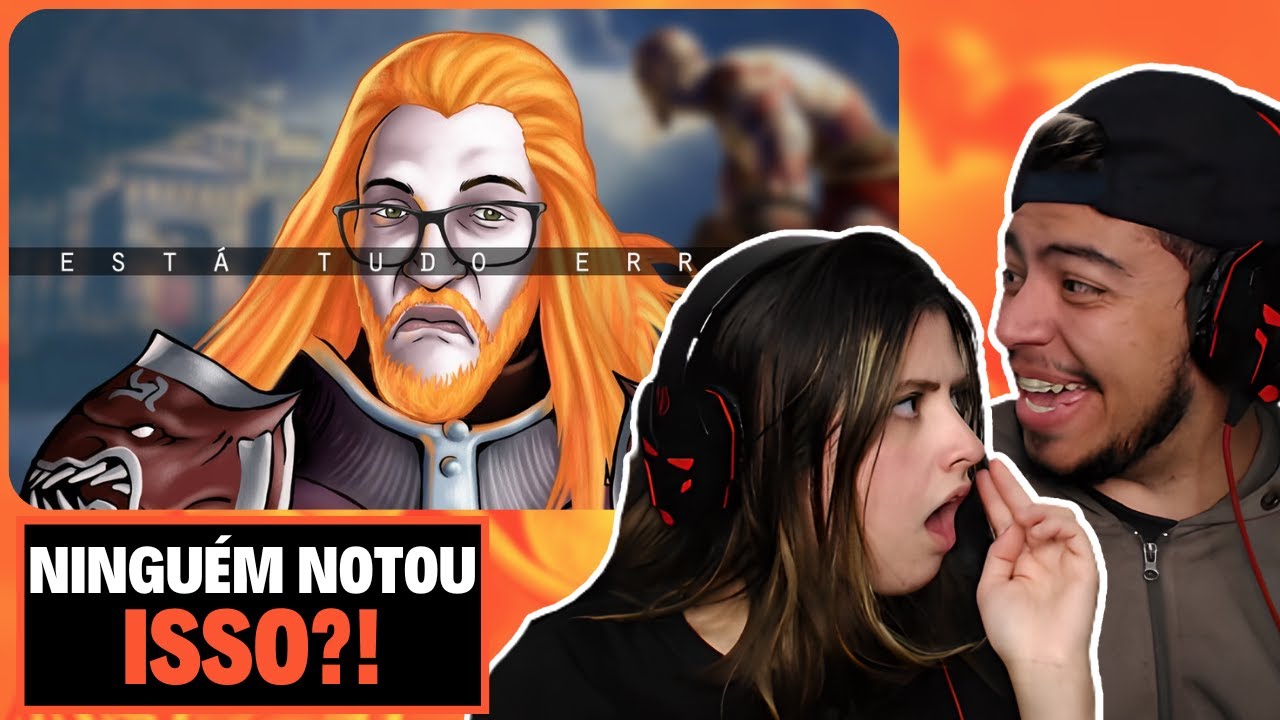 REACT - EST4 TUD0 ERR4D0 C0M: G0d 0f W4r (TheMFW) | CASALZINHO