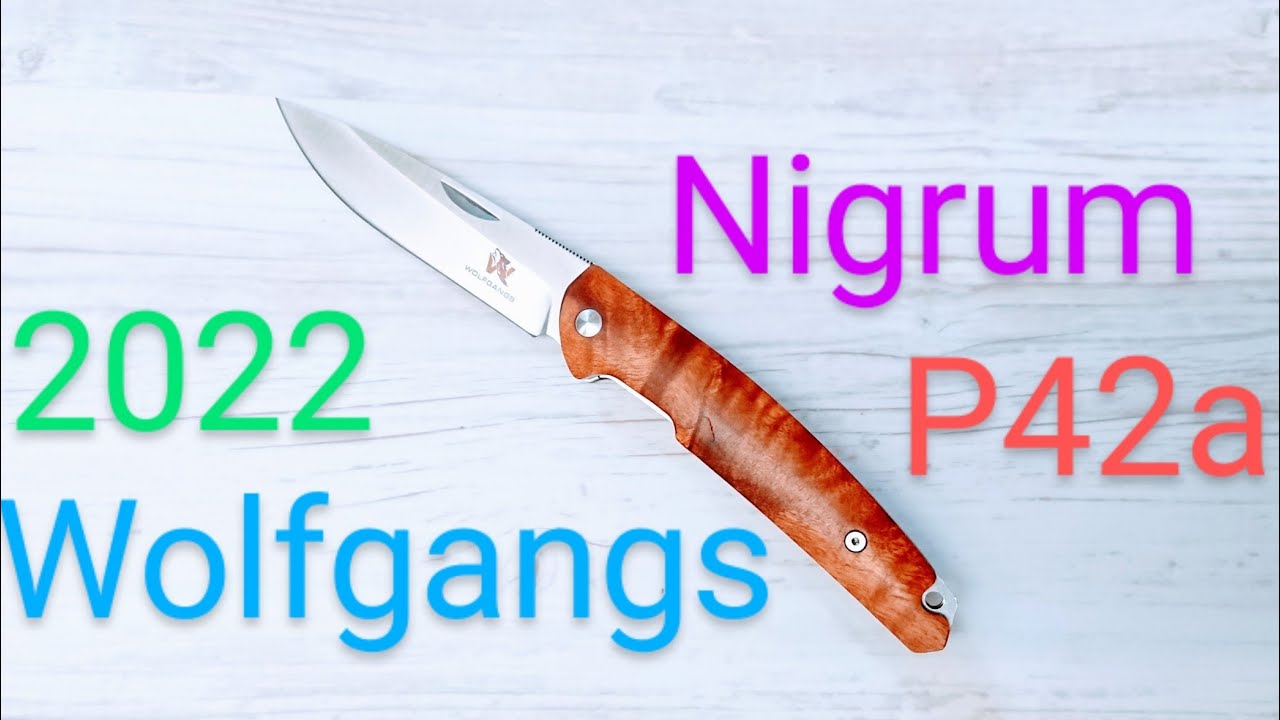 Odenwolf ehem. Wolfgangs Nigrum Zweihandmesser Taschenmesser 2022 P42a konform kein Cultro Telum
