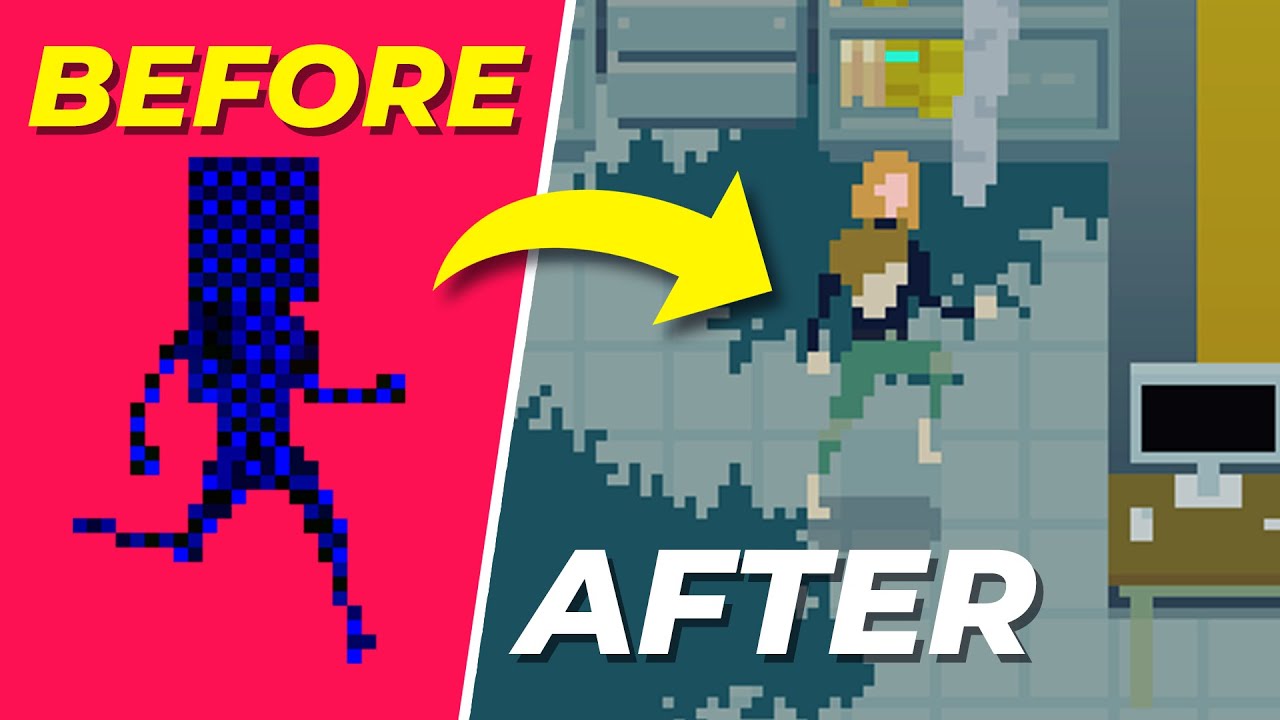 Unlock the Power of Pixel Art with This Technique - Blood Running Devlog