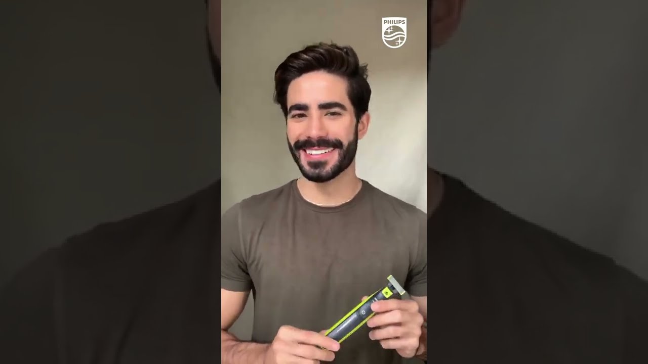 Philips OneBlade: Como desenhar os contornos da barba