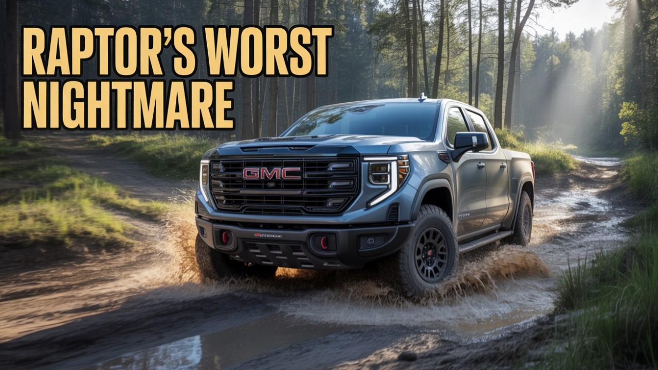 GMC Sierra AT4X 2026 года: Убийца Raptor за 100 000 долларов?