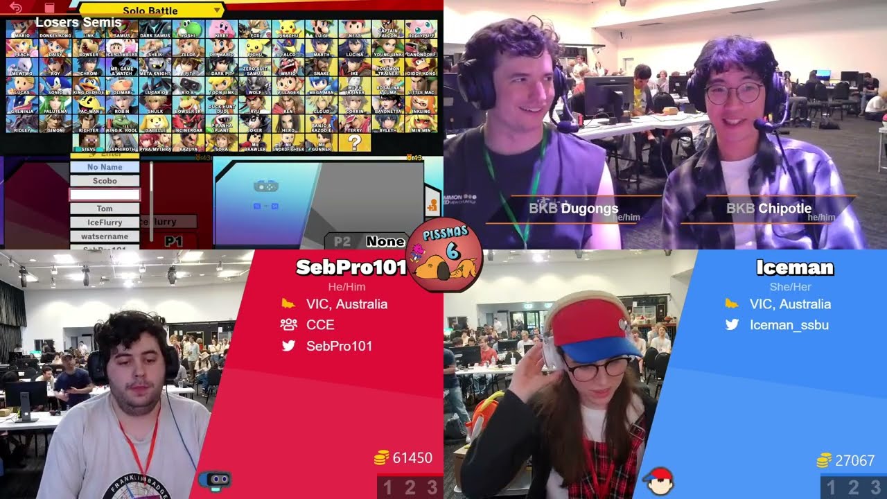 Pissmas6: SebPro101 vs Iceman (Losers Semis)