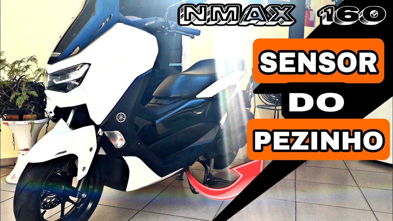 Resolva o problema do sensor do pezinho lateral da Yamaha Nmax. #nmax #scooter