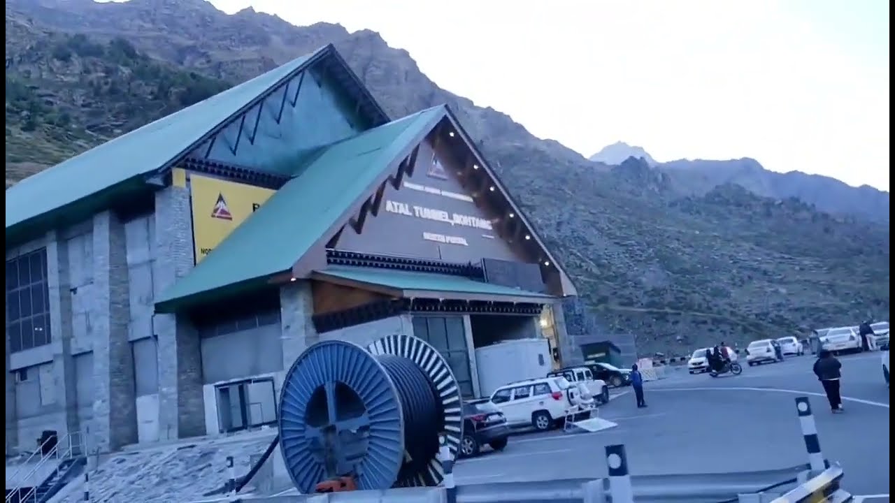 Atal Tunnel : Leh-Manali Highway, Himachal Pradesh, India