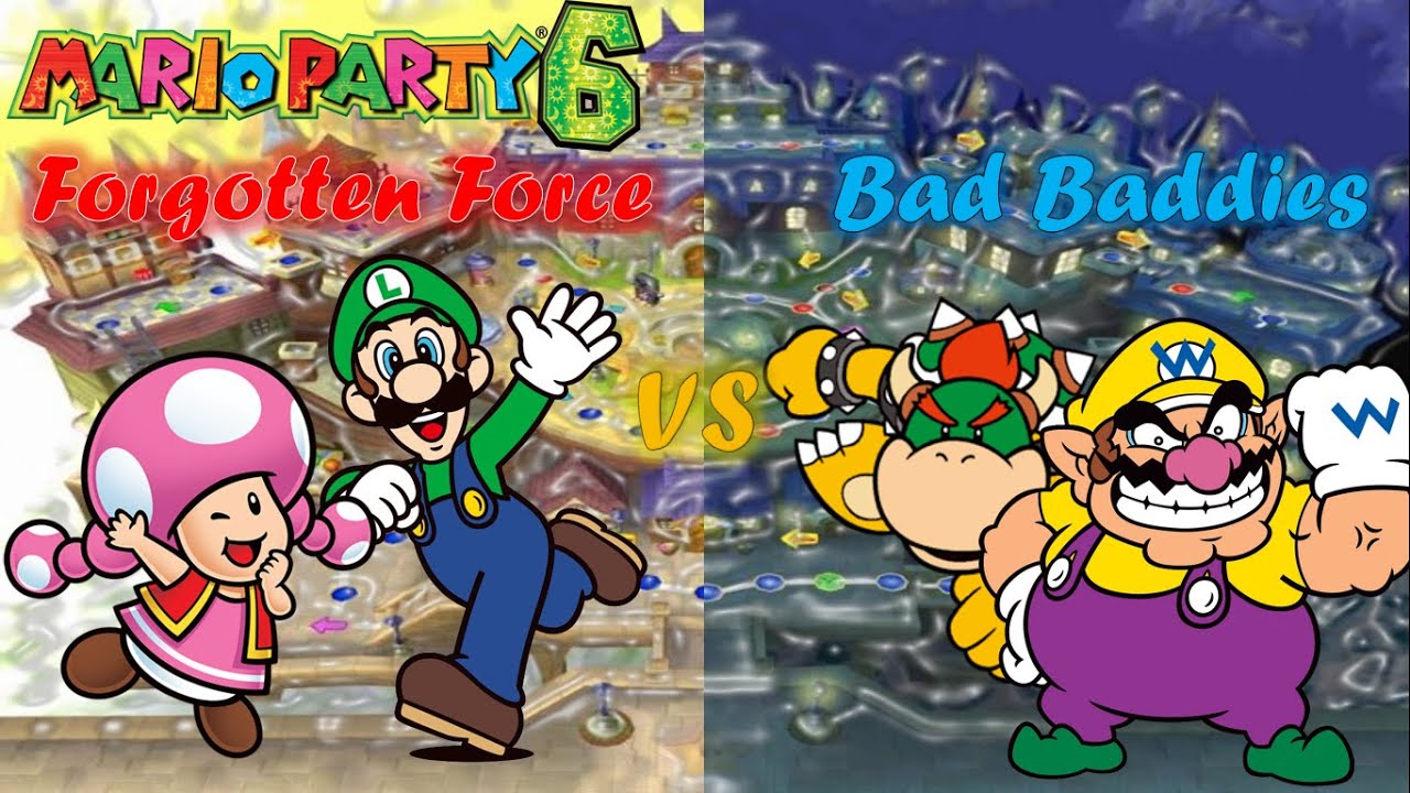 Mario Party 6 - Forgotten Force vs Bad Baddies - Faire Square