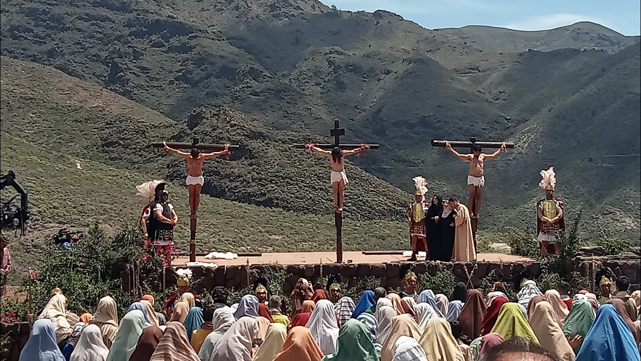 Representación de la Pasión en Adeje Tenerife Islas Canarias|| 18 de Abril de 2025