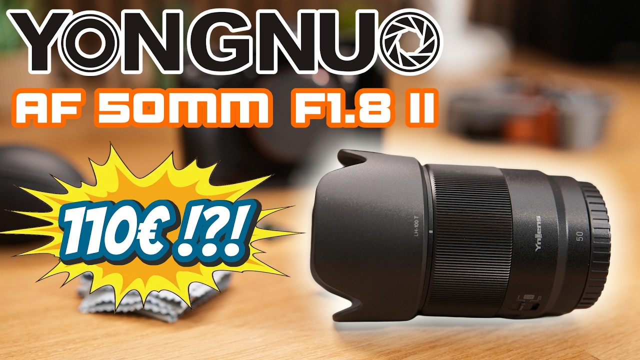 YONGNUO AF 50mm F1.8 II : Bluffant, mais avec quelques concessions... 📷