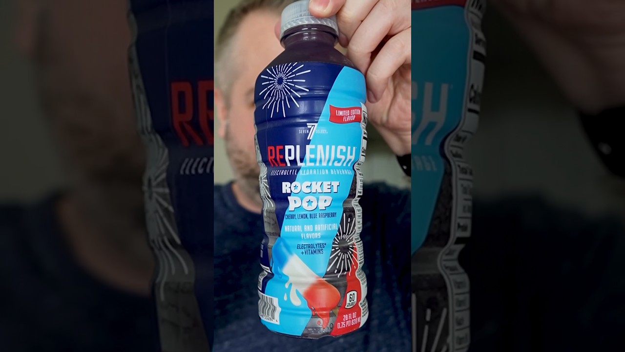 ROCKET POP DRINK AT 7-ELEVEN #drink #7eleven #tastetest