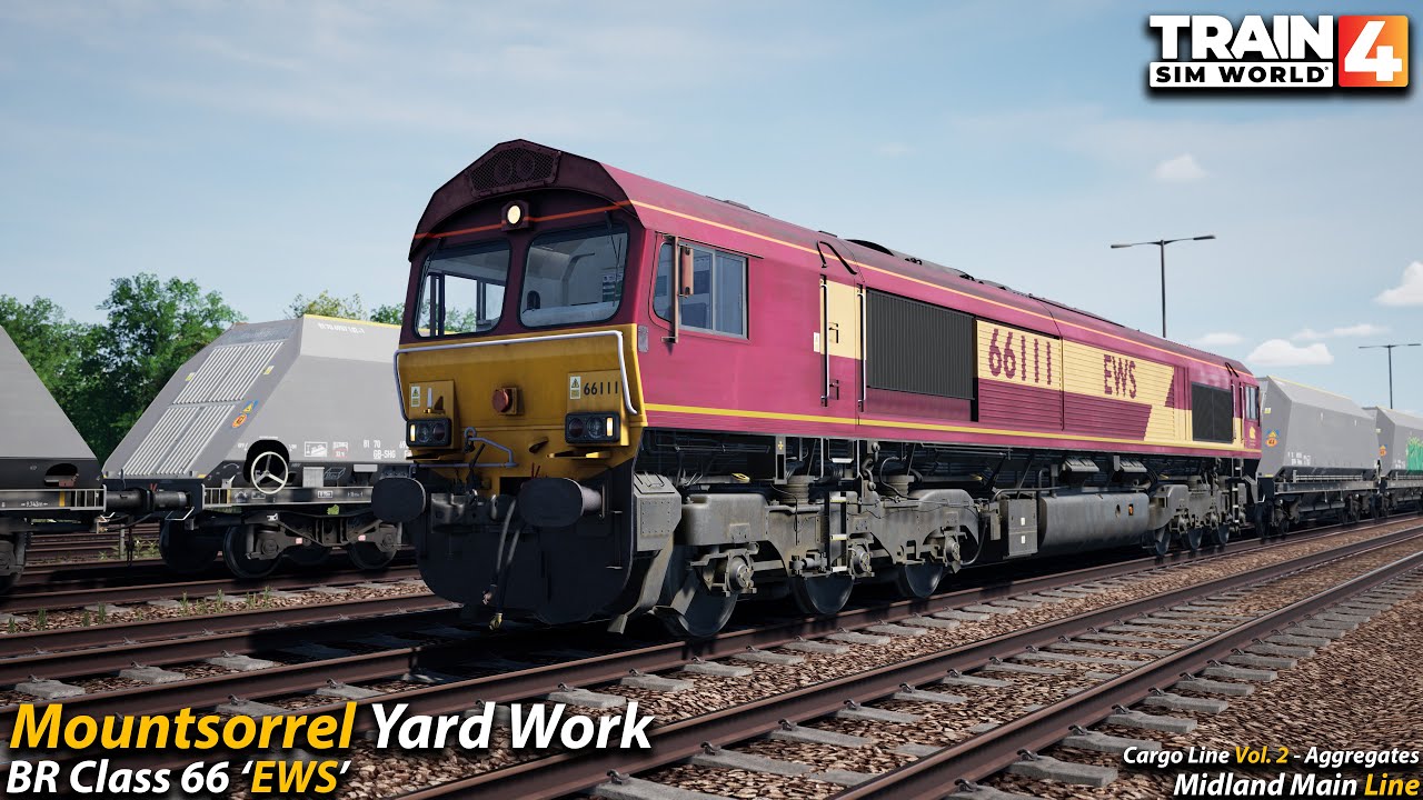 Mountsorrel Yard Work : Midland Main Line : Train Sim World 4 [4K 60FPS]