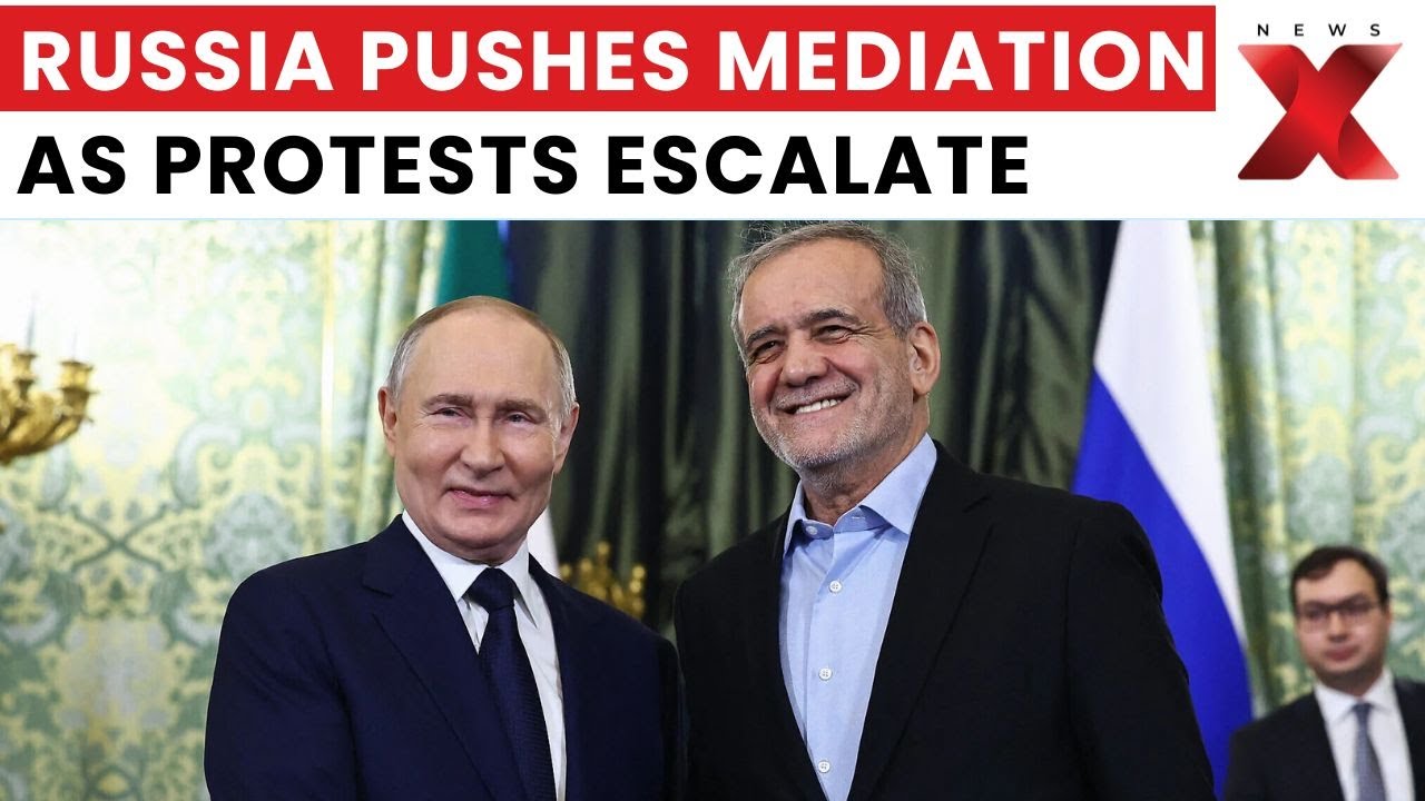 The Iran Crisis: Putin Holds Talks With Iran, Israel Amid Protests, Regional Fears | NewsX