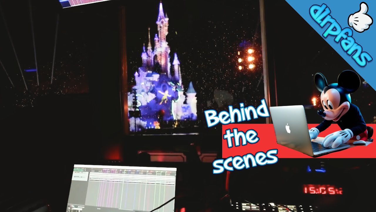 How do Drone Shows work at Disneyland Paris