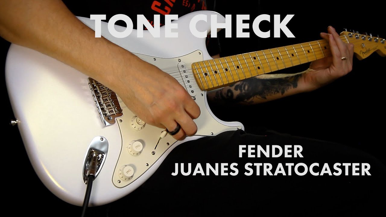 TONE CHECK: Fender Juanes Stratocaster Demo | Cream City Music