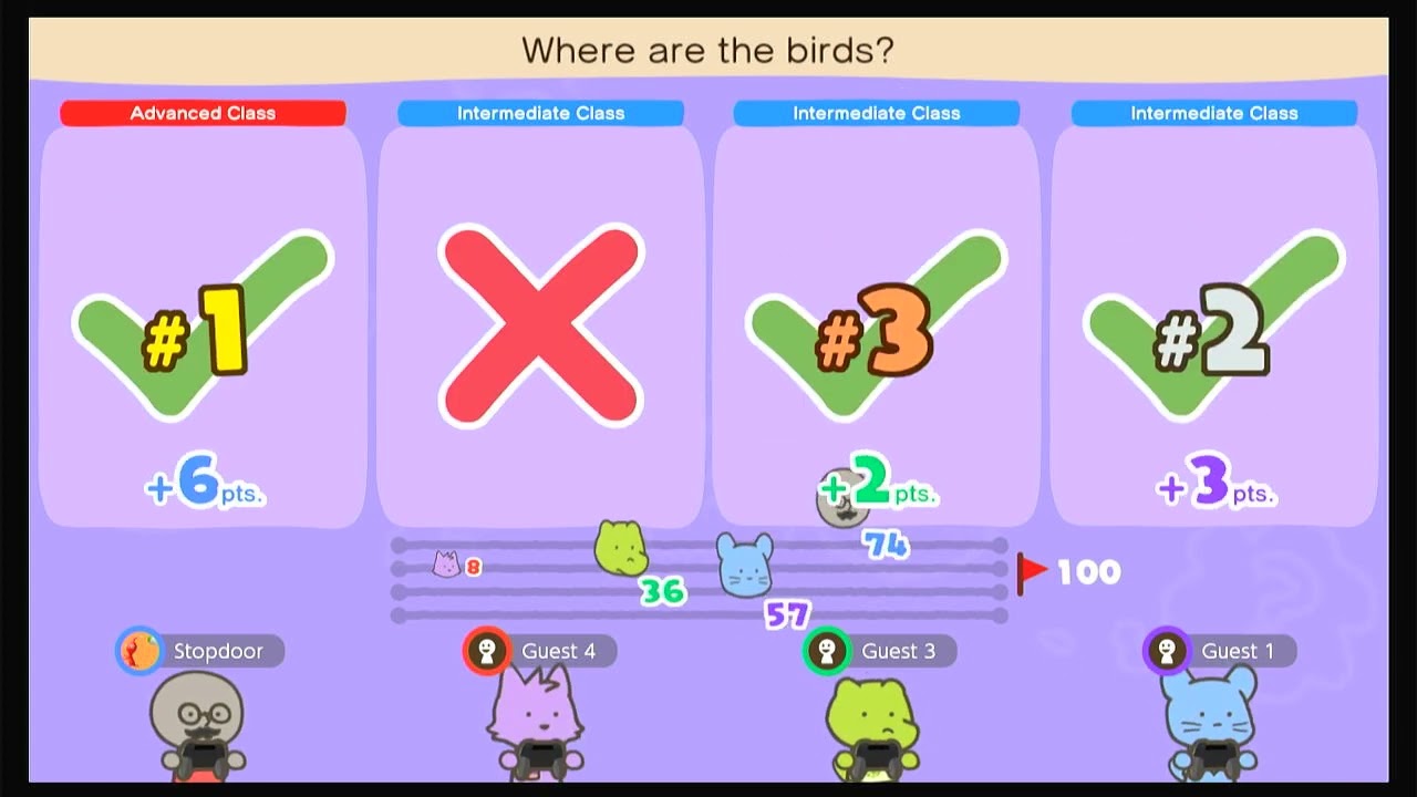 Big Brain Academy: Brain vs. Brain - 4-Player Party Mode (Uncommentated)