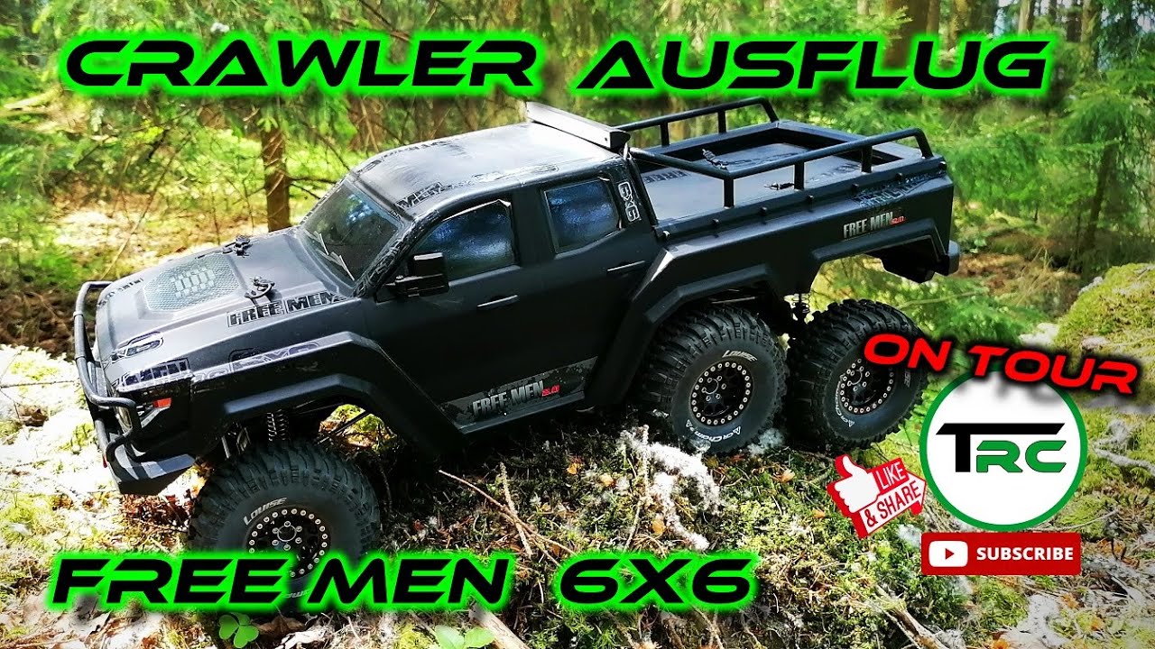 Crawler Ausflug mit dem Free Men 6x6 - TRC on Tour Vol. 6