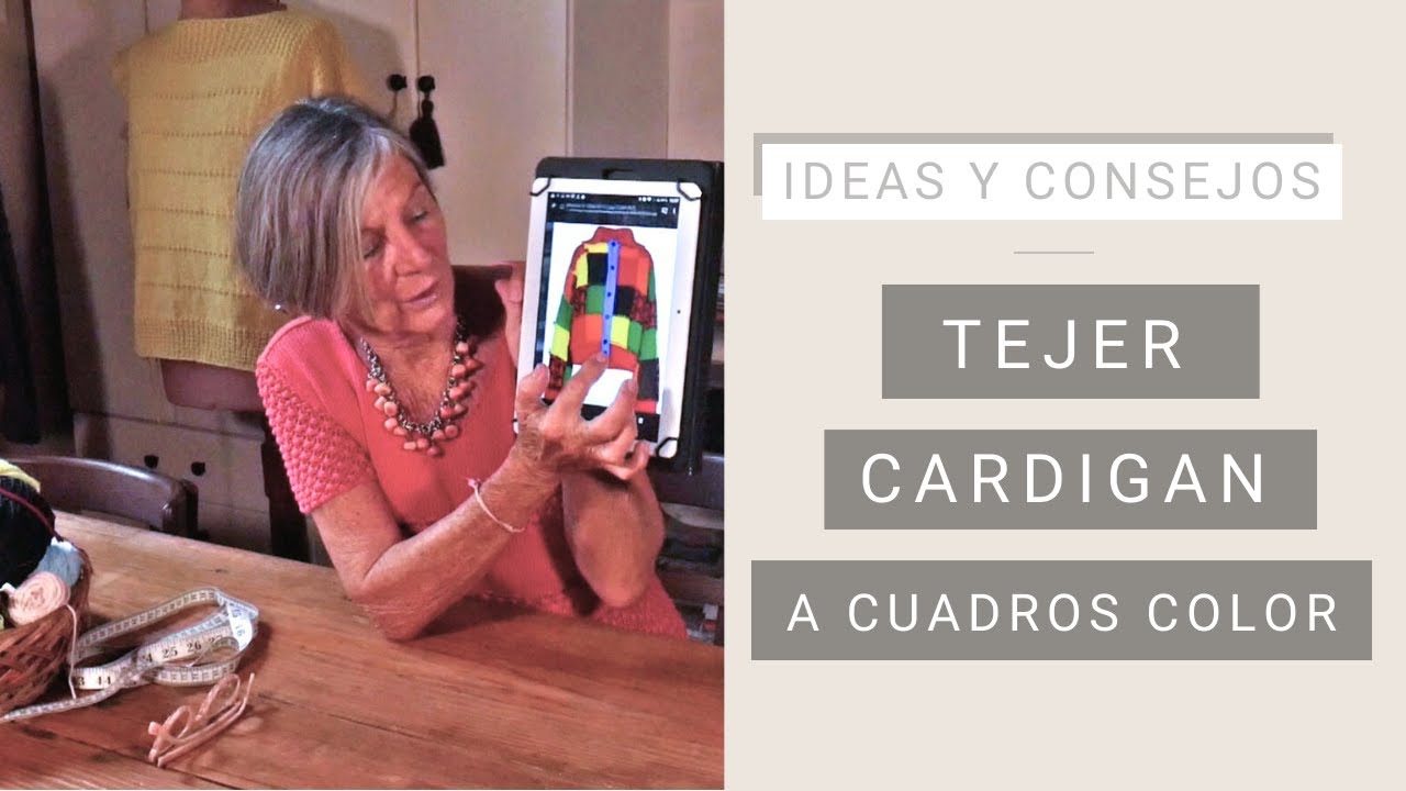 Cómo tejer cardigan patchwork como el de Harry Styles 💡 Ideas Lucila