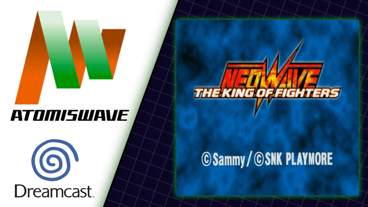 The King of Fighters NeoWave | Atomiswave Sega Dreamcast | Serial Port SD Card