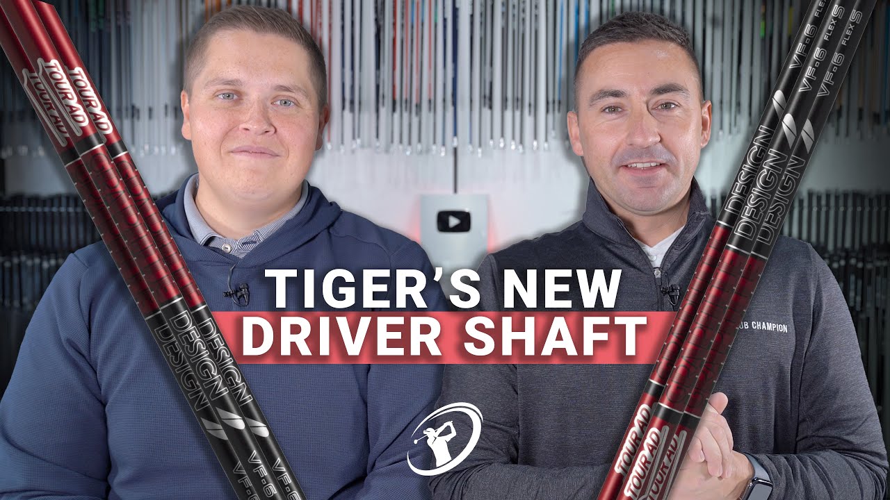 TIGER WOODS&rsquo; NEW DRIVER SHAFT // Does Ian prefer the stiff flex Graphite Design Tour AD-VF???