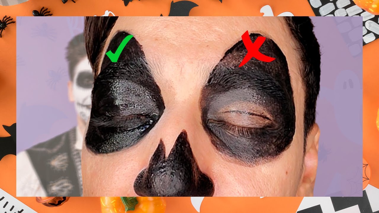 Cómo SELLAR el Color NEGRO | Maquillaje Artistico para Halloween