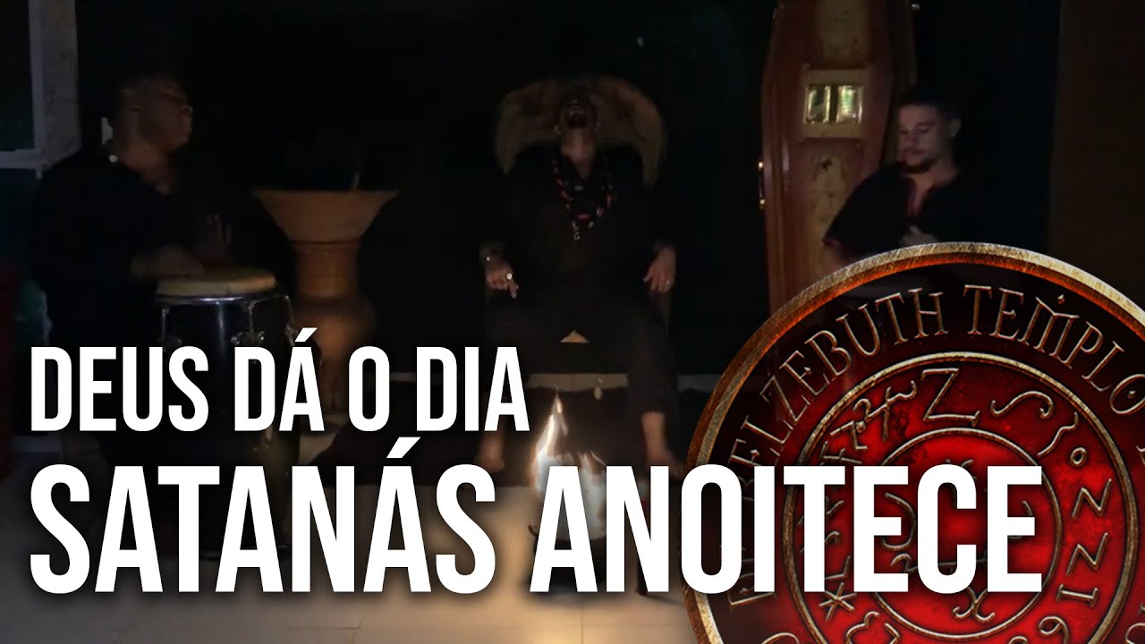 Deus d&aacute; o dia, Satan&aacute;s anoitece.