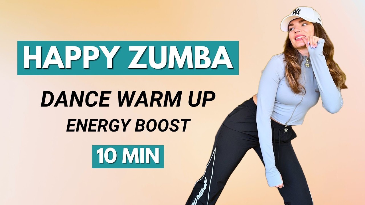 10 MIN HAPPY ZUMBA WARM UP – Full Body Dance Workout & Energy Boost