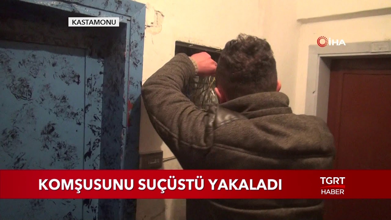 Komşusunu Suçüstü Yakaladı