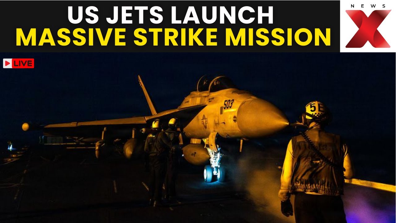 Operation Epic Fury LIVE: Explosive Footage | Missiles & Fighters Launch | US-Iran War | LIVE Update