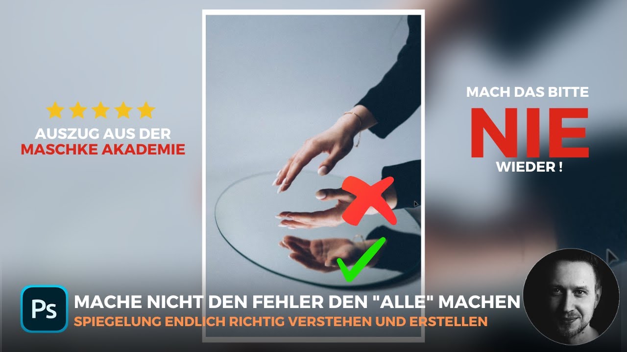 ❌ DAS macht fast jeder falsch - realistische Spiegelungen