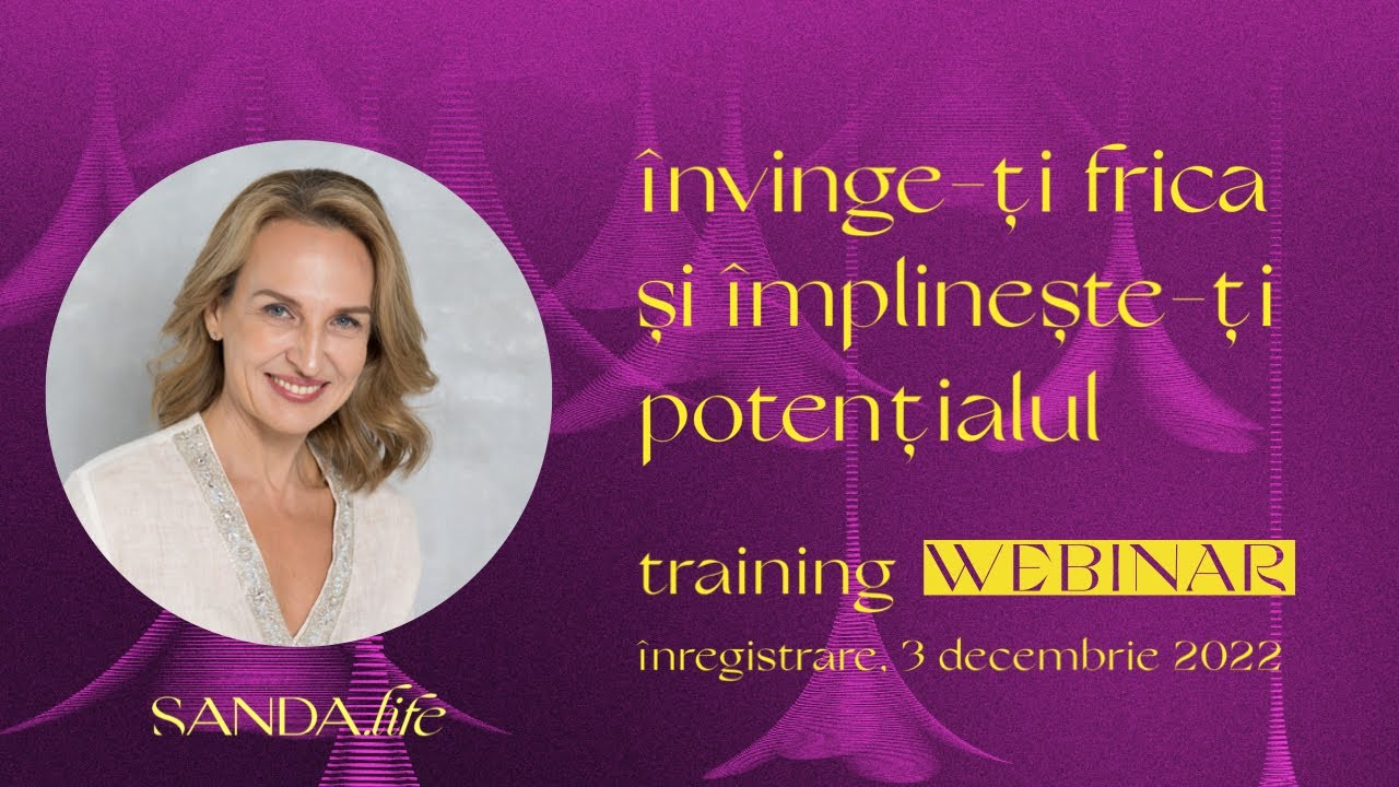 Învinge-ți frica și împlinește-ți potențialul - training #dezvoltarepersonala #cunoastere #incredere
