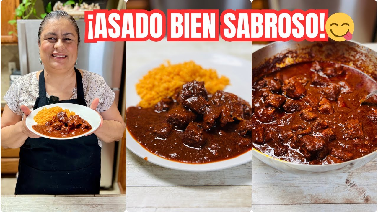 Asado de puerco Estilo casero ¡Bien jugosito y con Mucho Sabor!