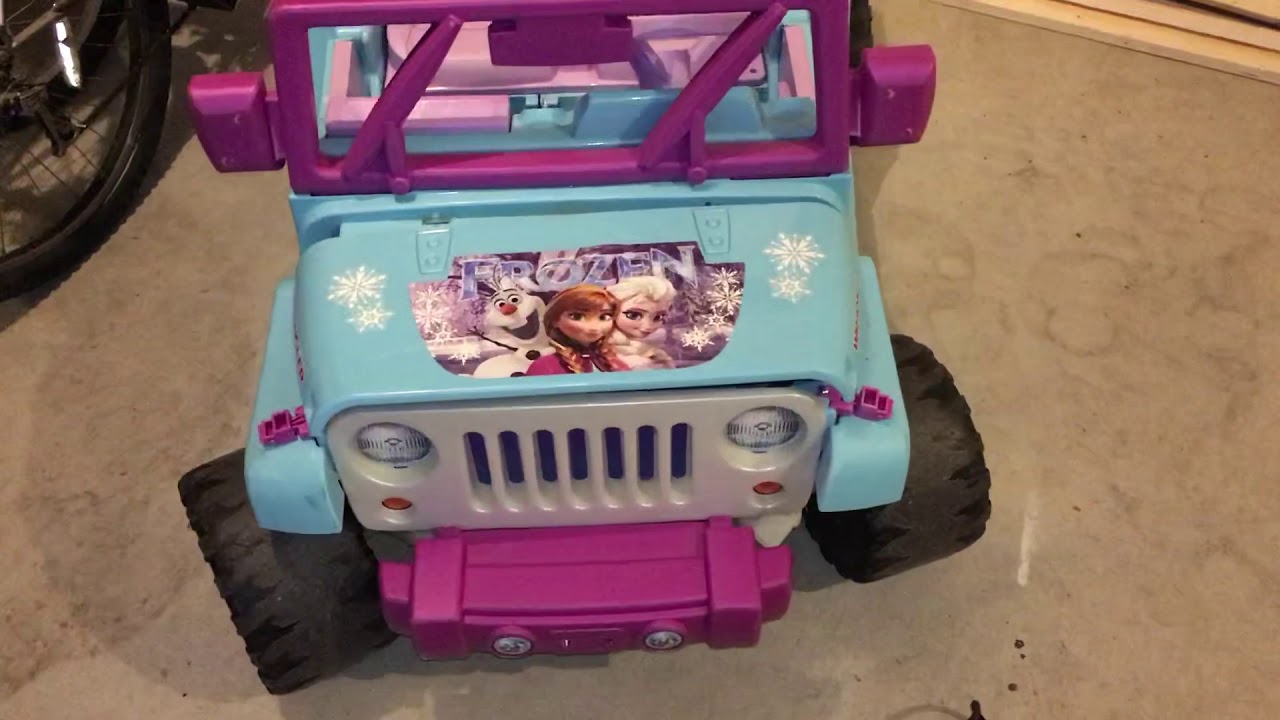 Fisher Price Power Wheels DeWalt 12/20volt battery conversion without voltage regulator.