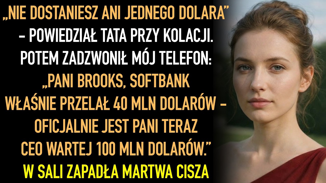 Na spotkaniu rodzinnym tata mnie odciął — wtedy mój asystent zadzwonił do mnie „CEO”