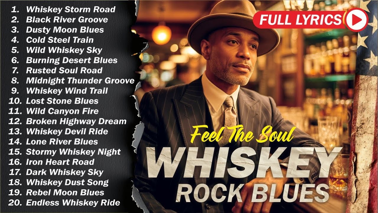 Whiskey Blues Music 2025 🔥 Timeless Blues Rock Collection | Best Relaxing Guitar Songs of All Time