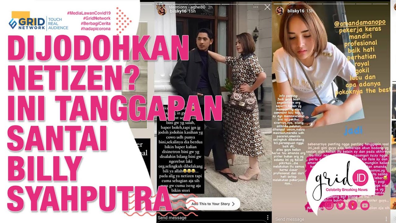 Amanda Manopo Dijodohkan dengan Arya Saloka, Billy Syahputra Tak Ambil Pusing