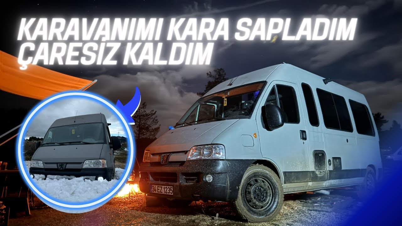 Karavan Kâbusu: Kara Saplandık, Çözüm Bulduk ve Açık Hava Sinemasıyla Ödüllendik!