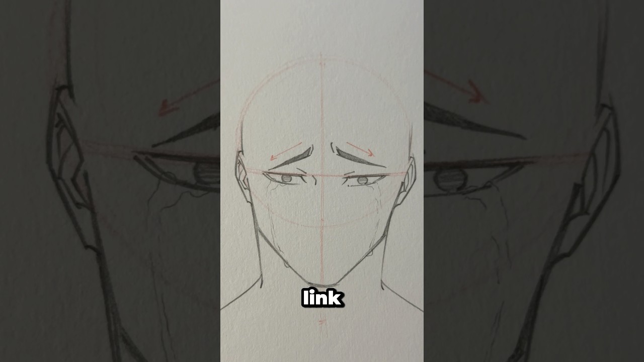 Eyebrows are important for emotion!! 🤌👍 || #art #anime #manga #naruto #shorts